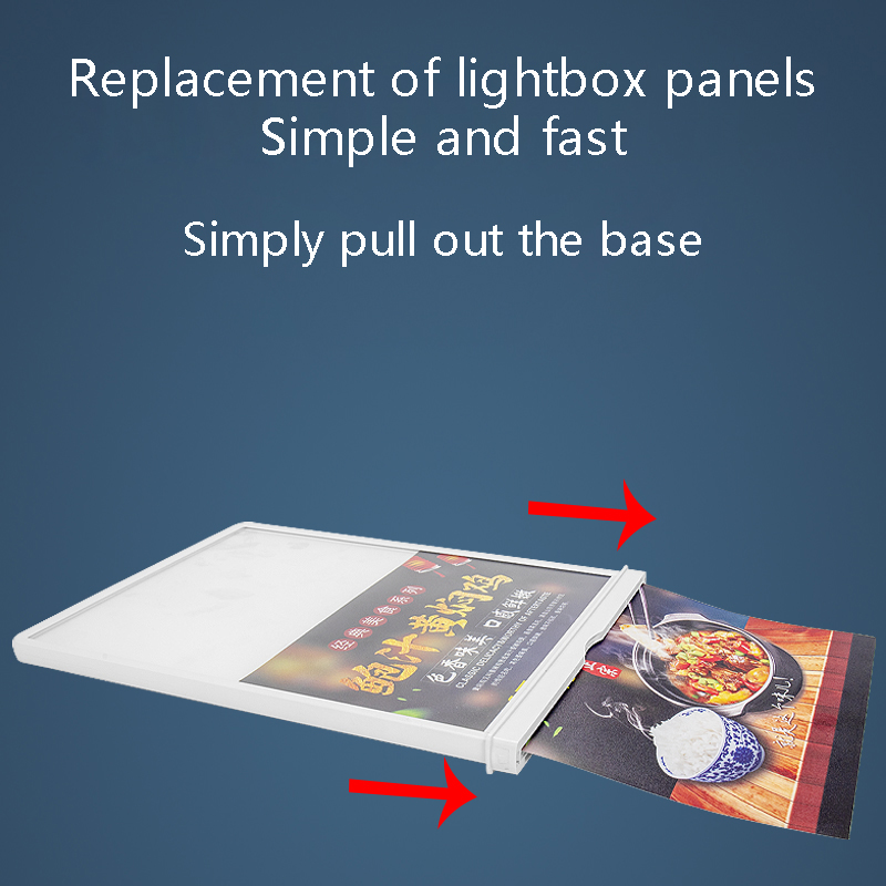 Charging lightbox double-sided - Outdoor Furniture Dining 评论和价格