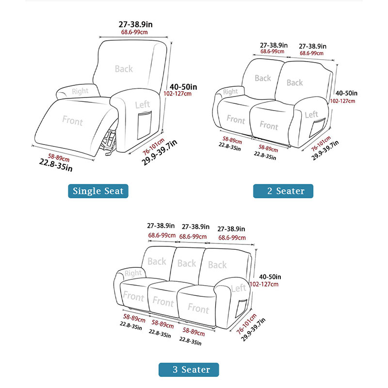 XM-Luvetoria 4/6/8pcs/set Stre - Outdoor Furniture Recliner Set 评论和价格