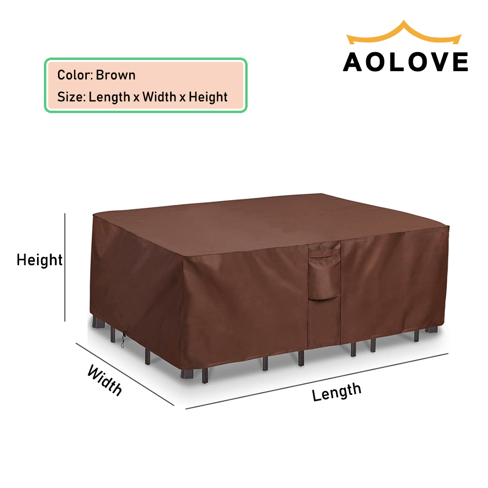 Brown 420D HEAVY DUTY Outdoor  - Outdoor Furniture Lowes 评论和价格