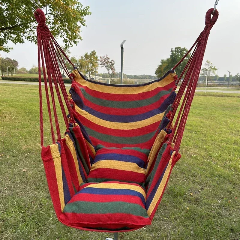 Hot Colorful Striped Canvas Ha - Outdoor Furniture No Cushions 评论和价格