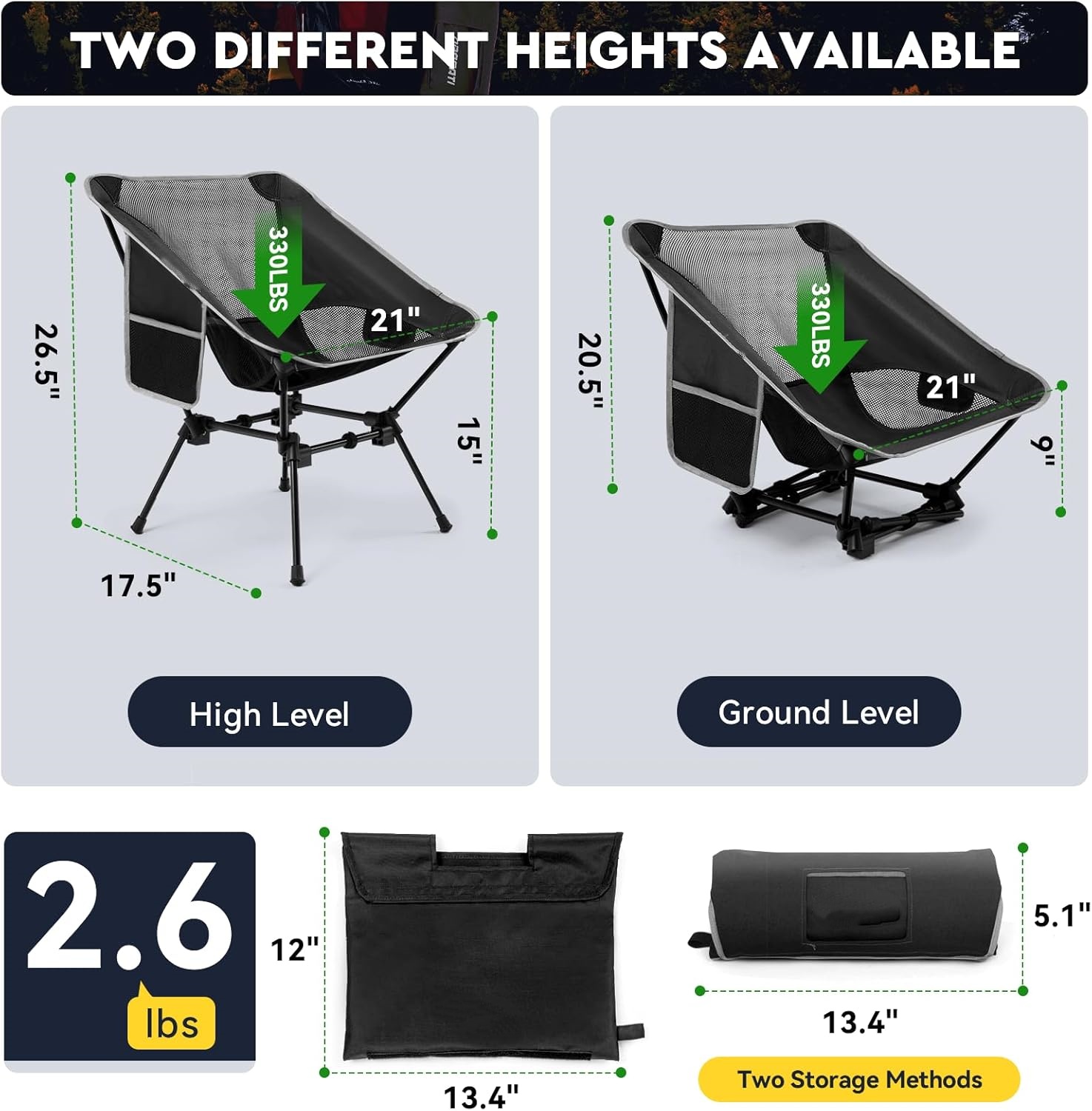 Lightweight Camping Chair,Camp - Outdoor Furniture Set 评论和价格