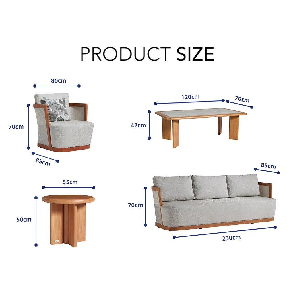 Modern Outdoor Aluminum Sofa G - Outdoor Furniture Quality 评论和价格