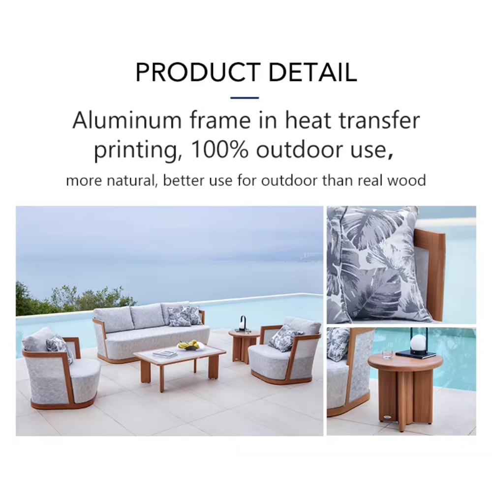 Modern Outdoor Aluminum Sofa G - Outdoor Furniture Quality 评论和价格