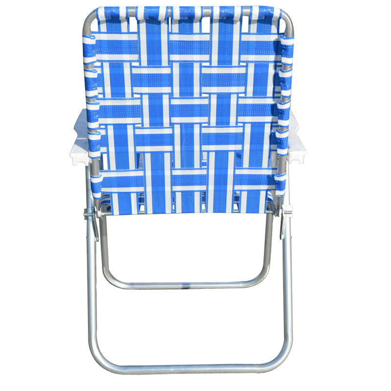 Folding Patio Lawn Webbed Chai - Outdoor Furniture Recliner Set 评论和价格