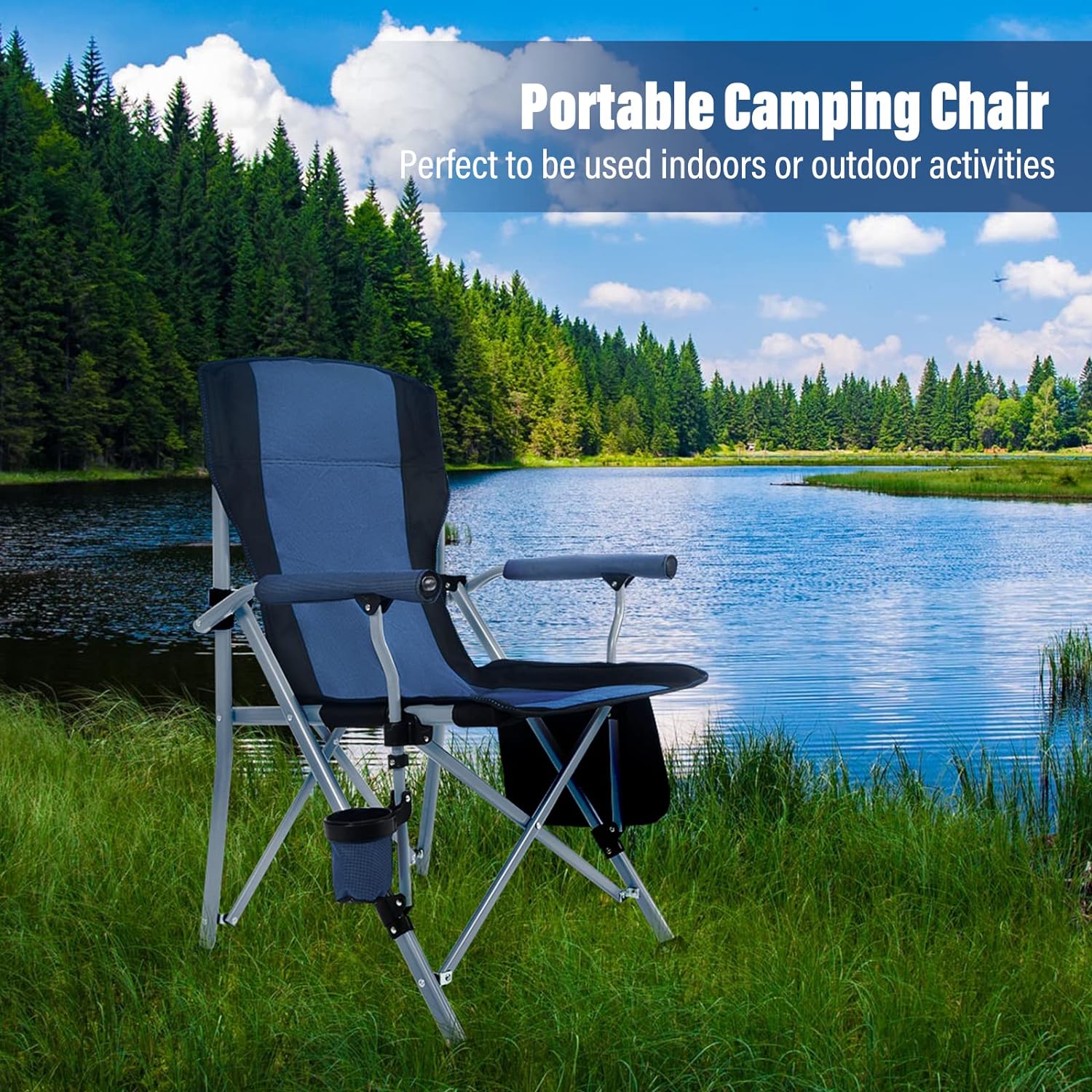 Outdoor Camping Folding Portab - Outdoor Furniture Recliner Set 评论和价格