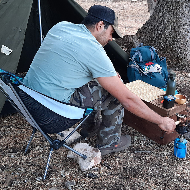 Portable Folding Camping Chair - Outdoor Furniture Recliner Set 评论和价格