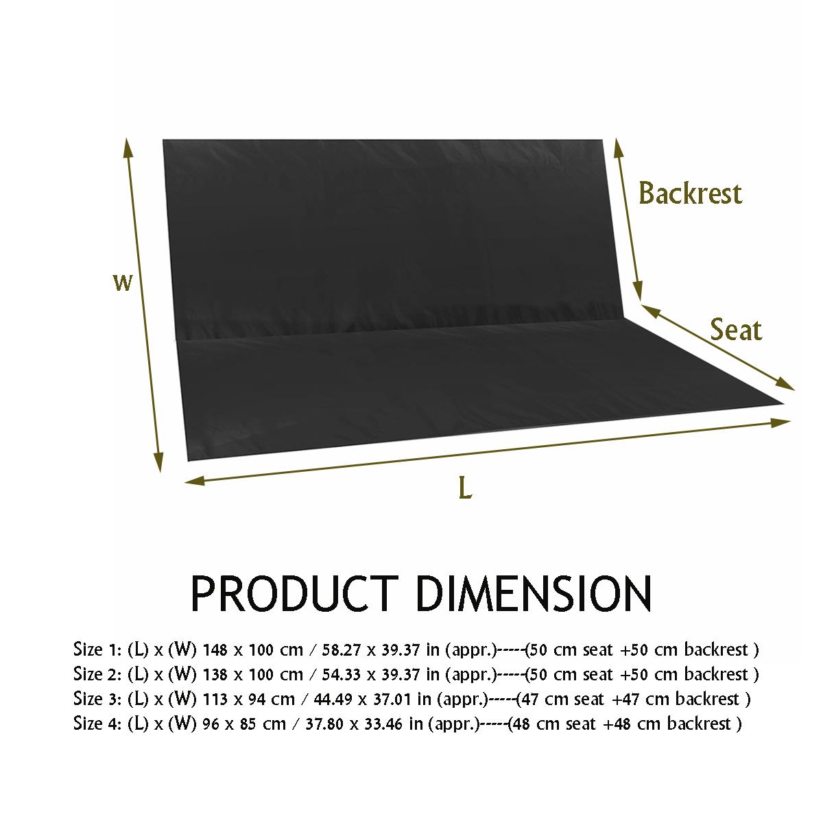 2/3 Seater Swing Cover Chair B - Outdoor Furniture No Cushions 评论和价格