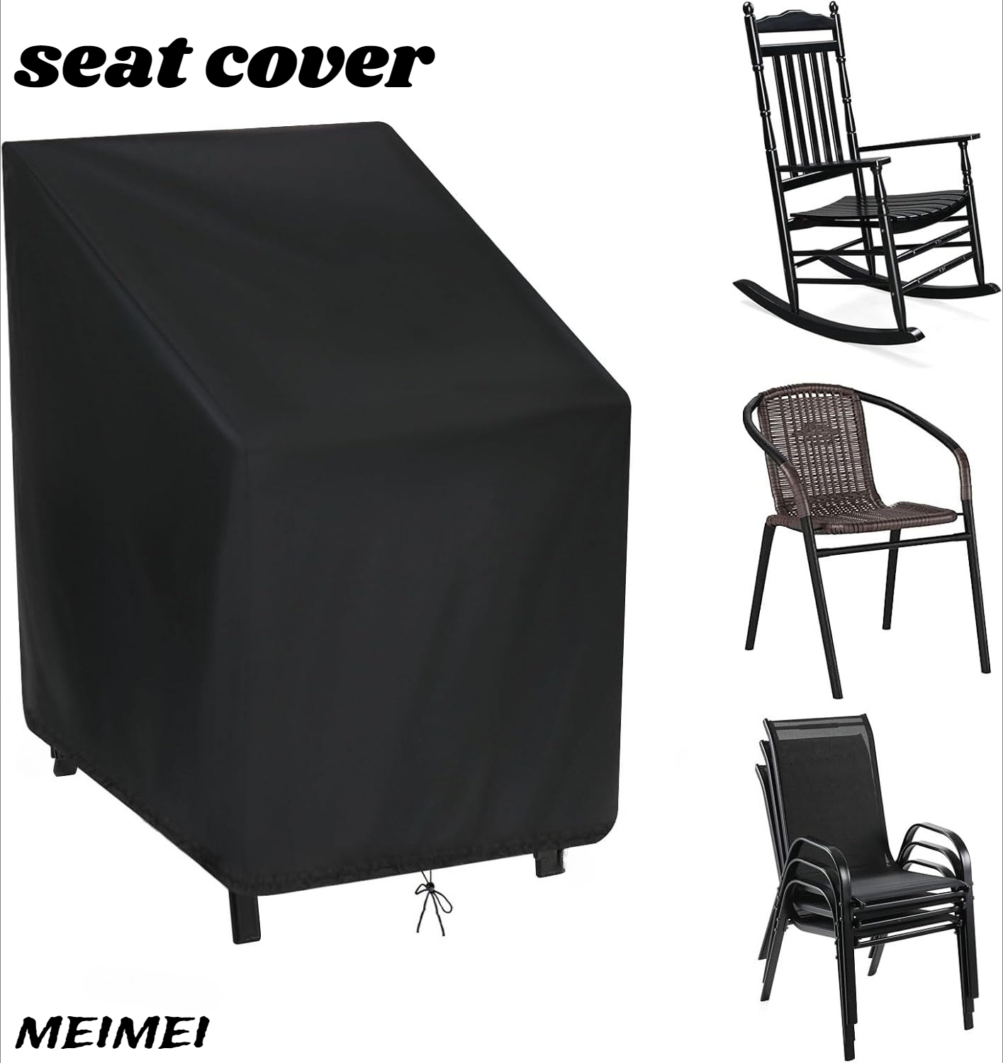 Stacked Chair Dust Cover Stora - Outdoor Furniture Quality 评论和价格