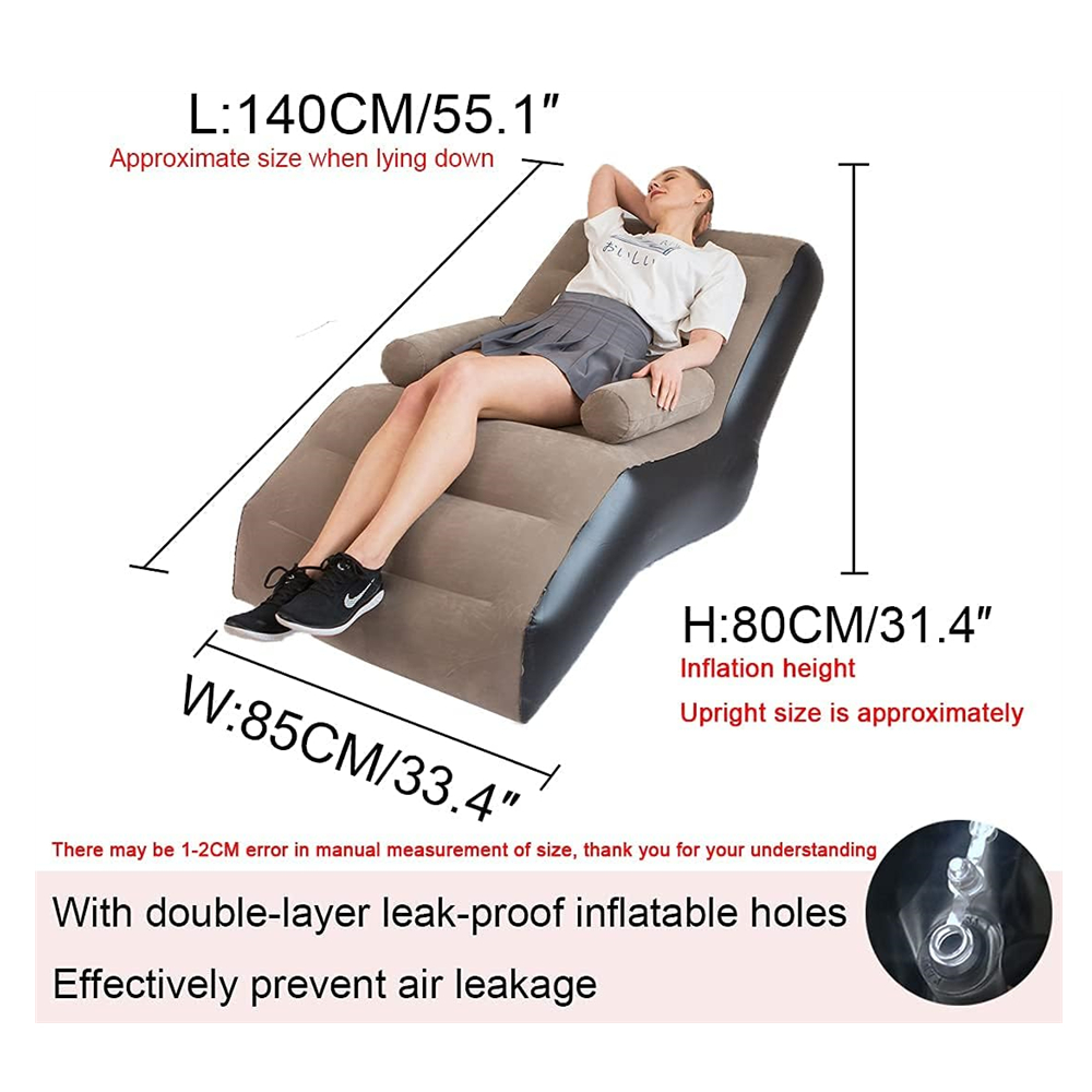 Folding Lazy Sofa,Inflatable L - Outdoor Furniture Lowes 评论和价格