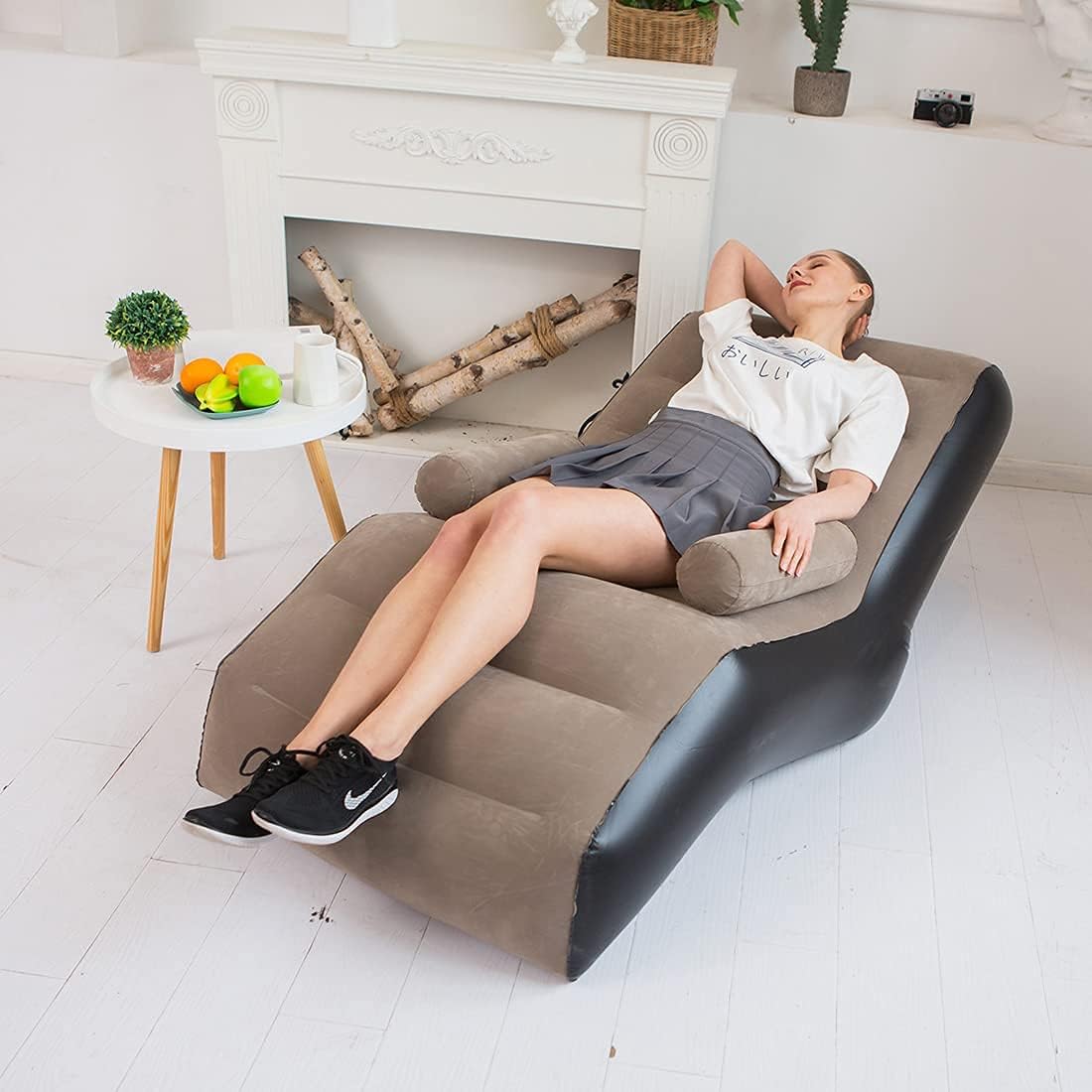 Folding Lazy Sofa,Inflatable L - Outdoor Furniture Lowes 评论和价格